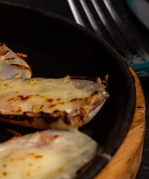 Machas a la parmesana